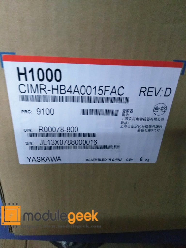 1PCS YASKAWA CIMR-HB4A0015FAC POWER SUPPLY MODULE NEW 100% Best price and quality assurance