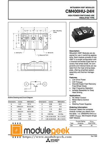 1PCS MITSUBISHI CM400HU-24H POWER SUPPLY MODULE NEW 100%  Best price and quality assurance