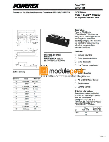 1PCS  PRX CM421255 POWER SUPPLY MODULE  NEW 100%  Best price and quality assurance