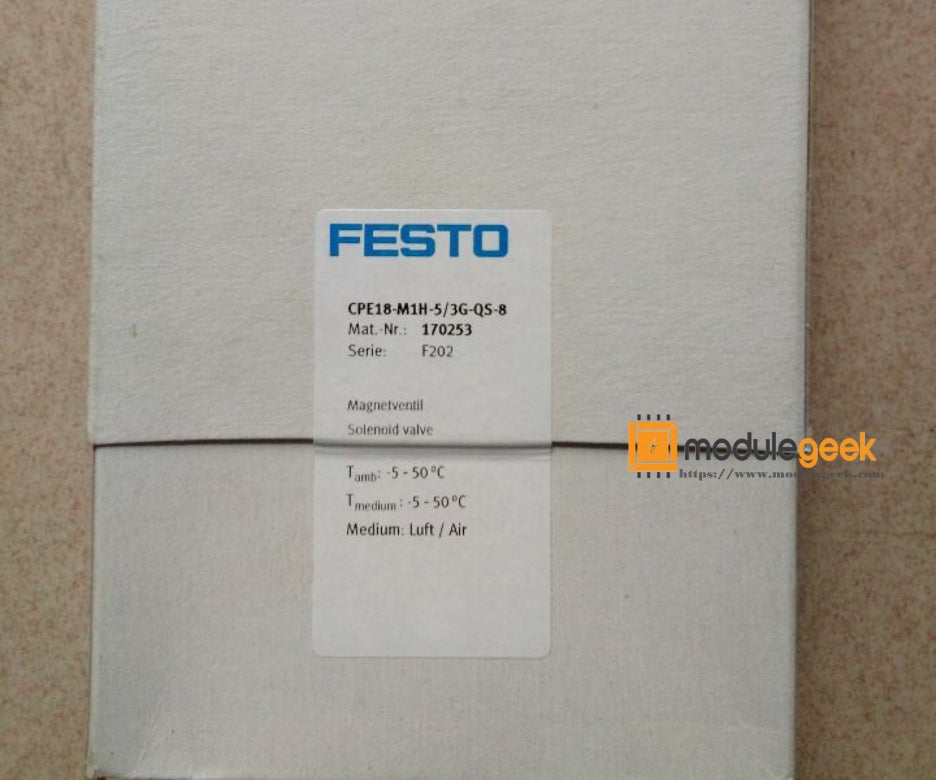 1PCS FESTO CPE18-M1H-5/3G-QS-8 POWER SUPPLY MODULE  NEW 100%  Best price and quality assurance