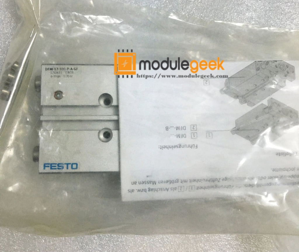 1PCS FESTO DFM-12-100-P-A-GF 170831 POWER SUPPLY MODULE  NEW 100%  Best price and quality assurance