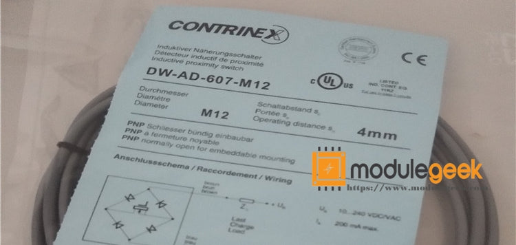 1PCS CONTRINEX DW-AD-607-M12 POWER SUPPLY MODULE  NEW 100%  Best price and quality assurance