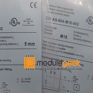 1PCS CONTRINEX DW-AS-604-M18-002 POWER SUPPLY MODULE  NEW 100%  Best price and quality assurance