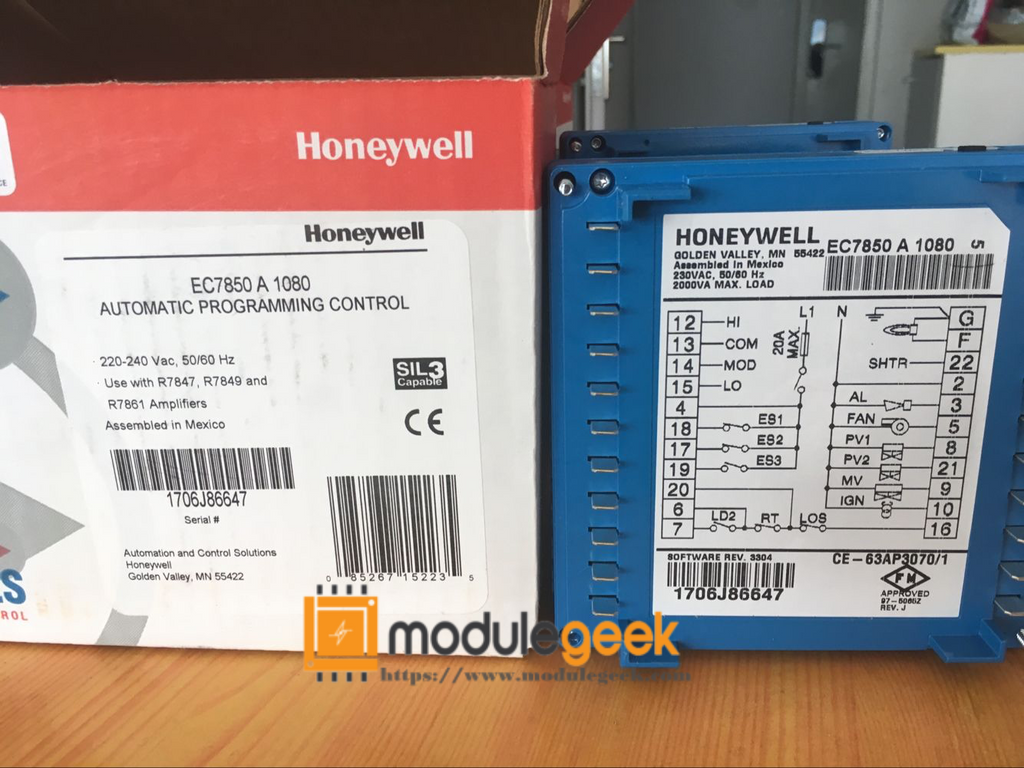 1PCS HONEYWELL EC7850A1080 POWER SUPPLY MODULE NEW 100% Best price and quality assurance