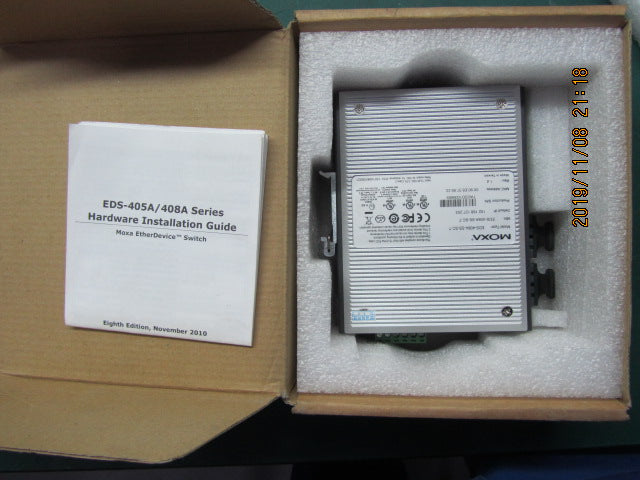 1PCS MOXA EDS-408A-SS-SC-T POWER SUPPLY MODULE  NEW 100%  Best price and quality assurance