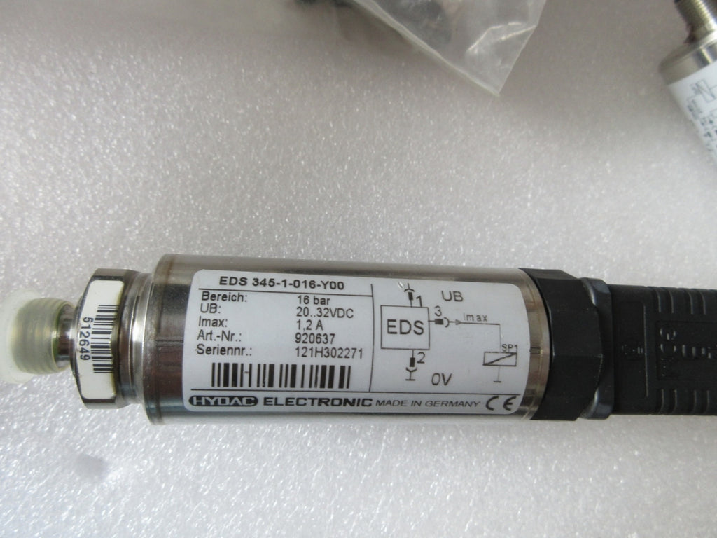1PCS HYDAC EDS 345-1-016-Y00 POWER SUPPLY MODULE  NEW 100%  Best price and quality assurance