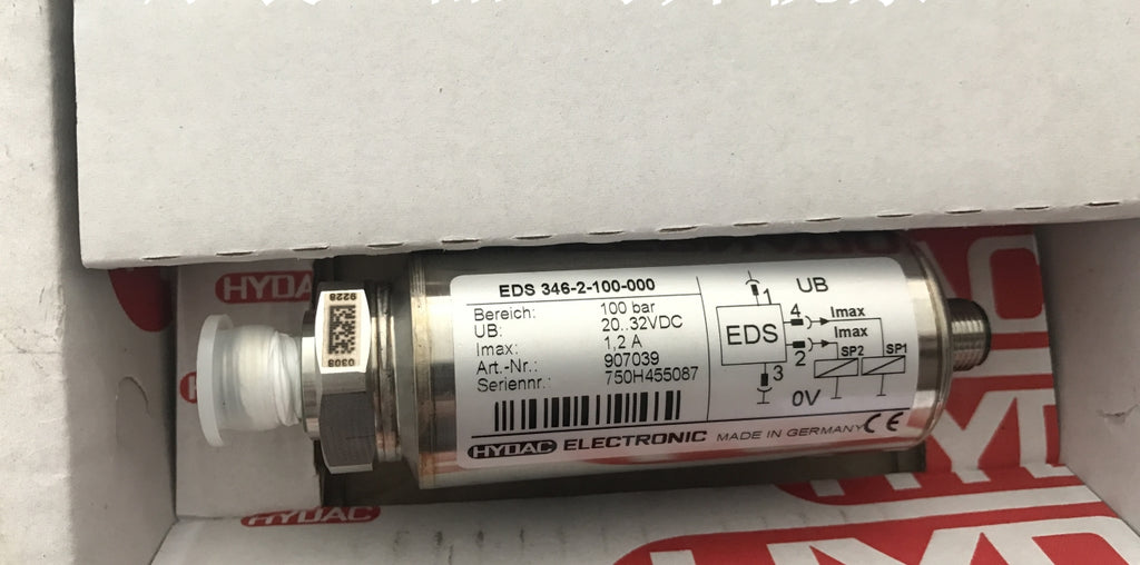 1PCS HYDAC EDS346-2-100-000 POWER SUPPLY MODULE NEW 100% Best price and quality assurance