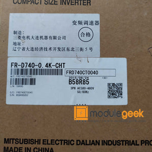 1PCS MITSUBISHI FR-D740-0.4K-CHT POWER SUPPLY MODULE NEW 100%  Best price and quality assurance