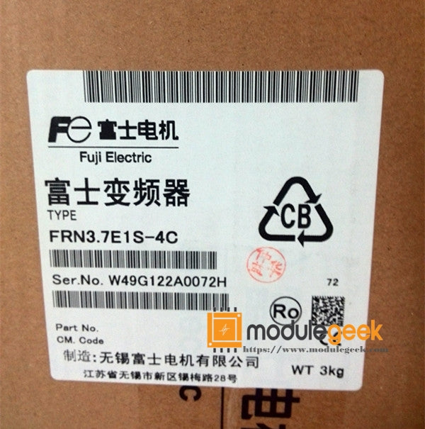 1PCS FUJI FRN3.7E1S-4C POWER SUPPLY MODULE NEW 100% Best price and quality assurance