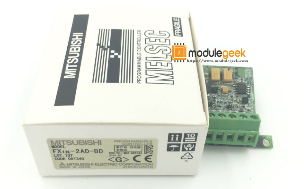 1PCS  MITSUBISHI FX1N-2AD-BD POWER SUPPLY MODULE  NEW 100%  Best price and quality assurance