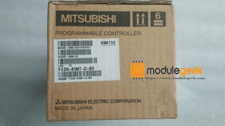 1PCS MITSUBISHI FX2N-80MT-D-BS POWER SUPPLY MODULE NEW 100%  Best price and quality assurance
