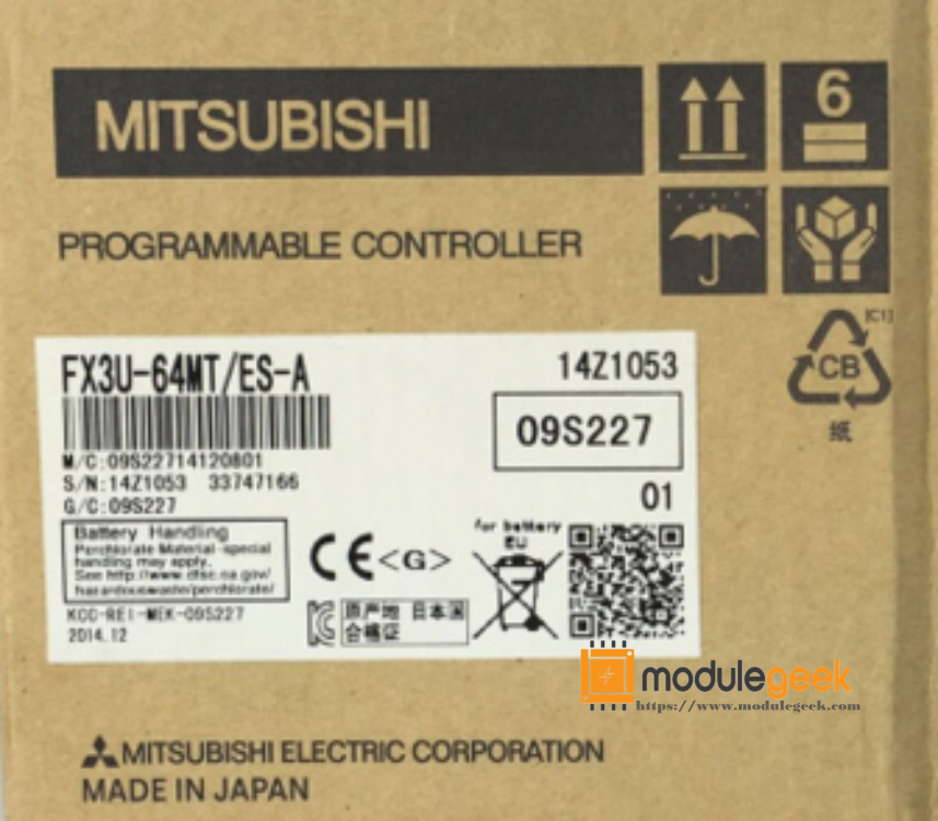 1PCS  MITSUBISHI FX3U-64MT/ES-A POWER SUPPLY MODULE  NEW 100%  Best price and quality assurance