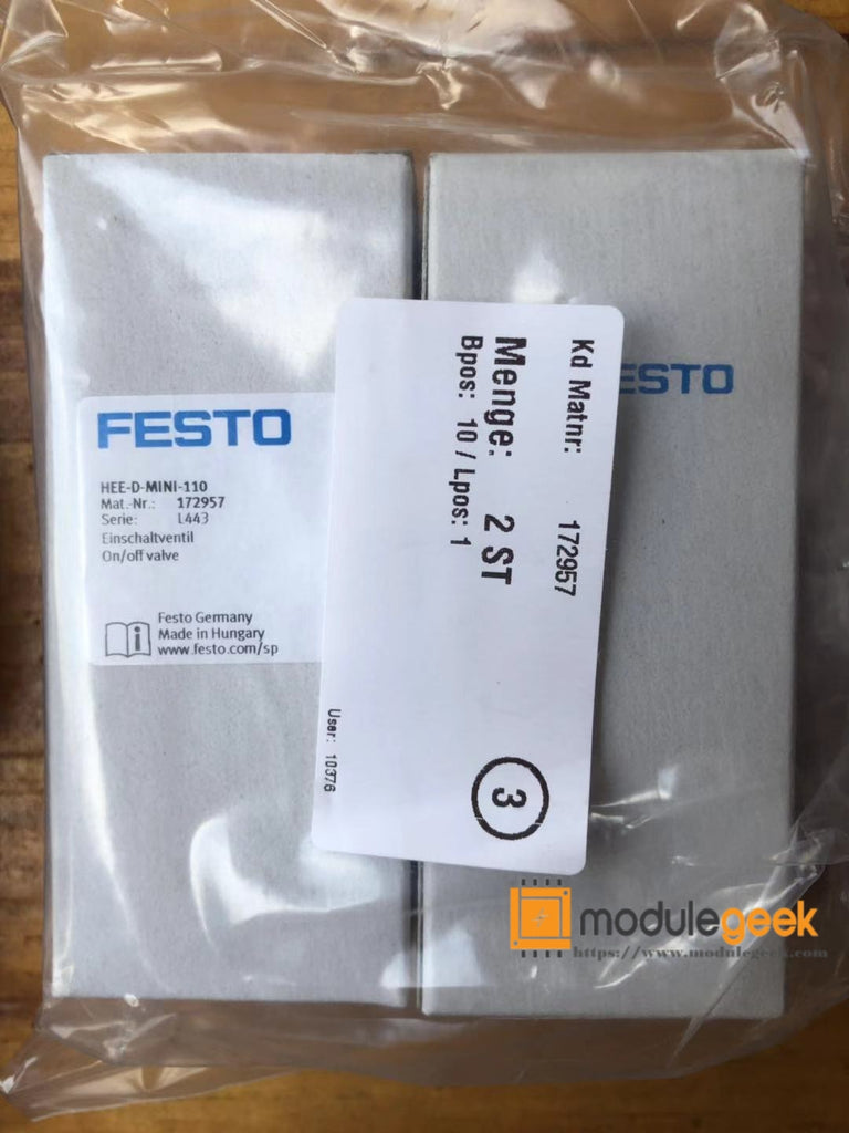 1PCS FESTO HEE-D-MINI-110 172957 POWER SUPPLY MODULE  NEW 100%  Best price and quality assurance