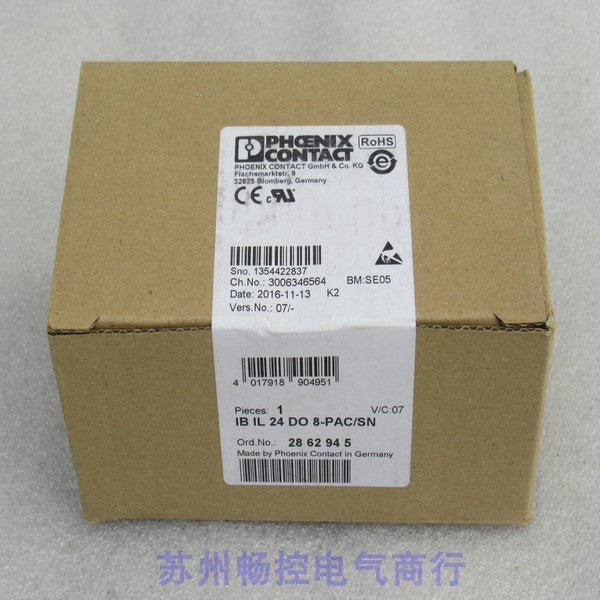 1PCS PHCENIX CONTACT IB IL 24 DO 8-PAC/SN 2862945 POWER SUPPLY MODULE NEW 100% Best price and quality assurance