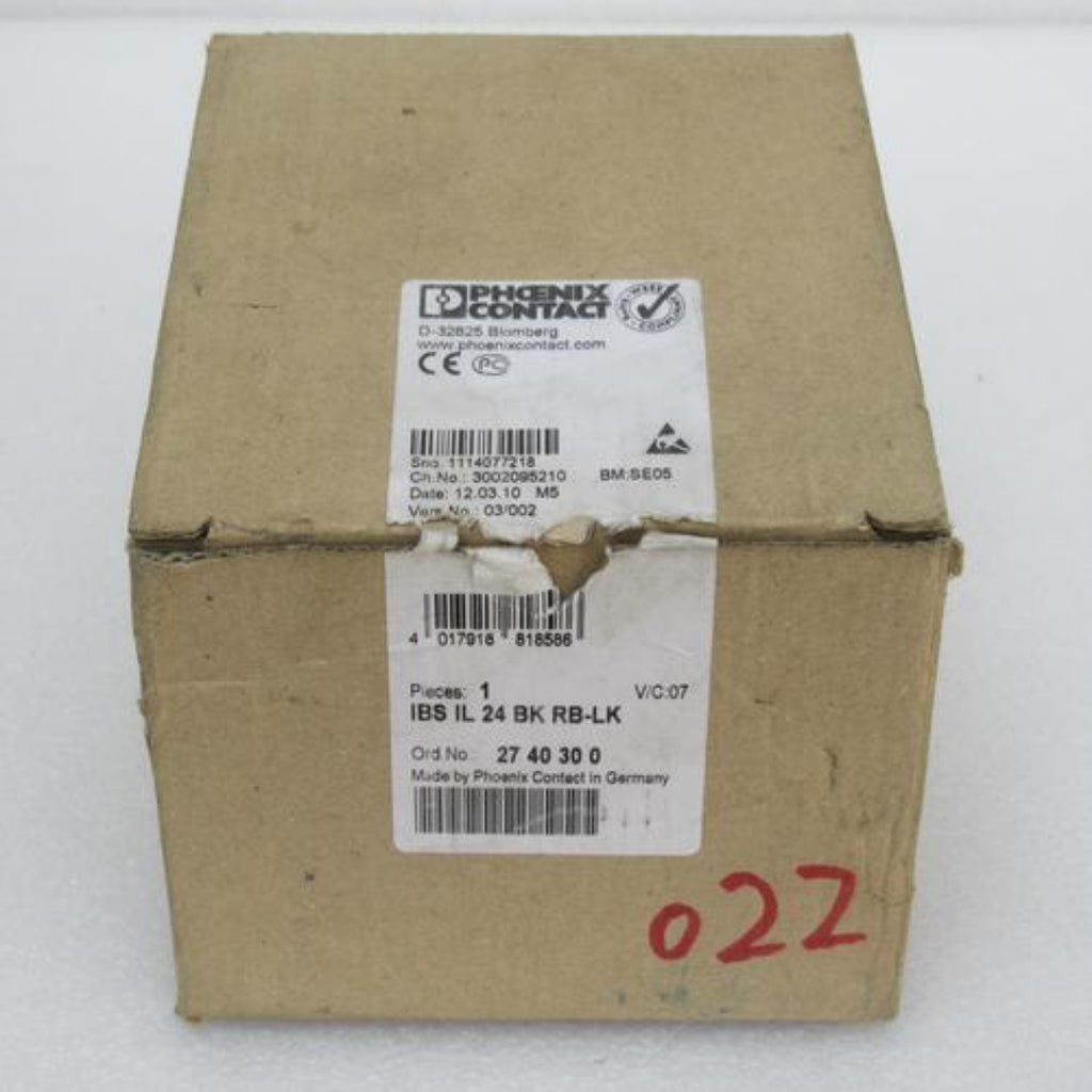 1PCS PHCENIX CONTACT IBS IL 24 BK RB-LK 2740300 POWER SUPPLY MODULE NEW 100% Best price and quality assurance