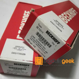1PCS BECKHOFF IE1011 POWER SUPPLY MODULE  NEW 100%  Best price and quality assurance