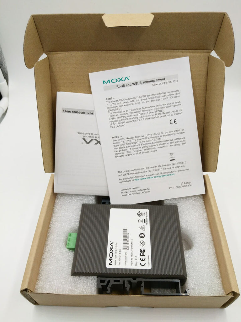 1PCS MOXA IMC-21-S-SC POWER SUPPLY MODULE  NEW 100%  Best price and quality assurance