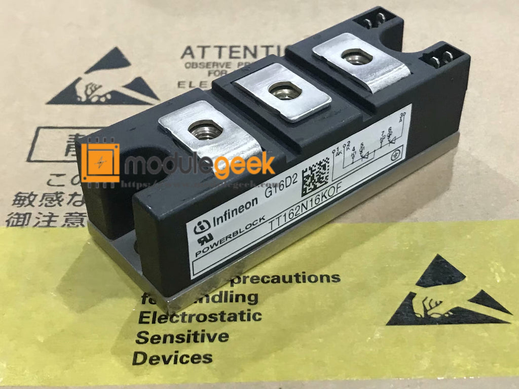 Infineon Thyristor Module (TT162N16KOF) at ₹ 850/piece in Hyderabad Infineon Thyristor Module (TT162N16KOF) at ₹ 850/piece in Hyderabad