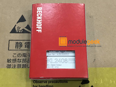 1PCS BECKHOFF KL2408 POWER SUPPLY MODULE  NEW 100%  Best price and quality assurance