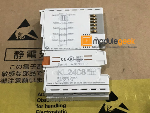 1PCS BECKHOFF KL2408 POWER SUPPLY MODULE  NEW 100%  Best price and quality assurance