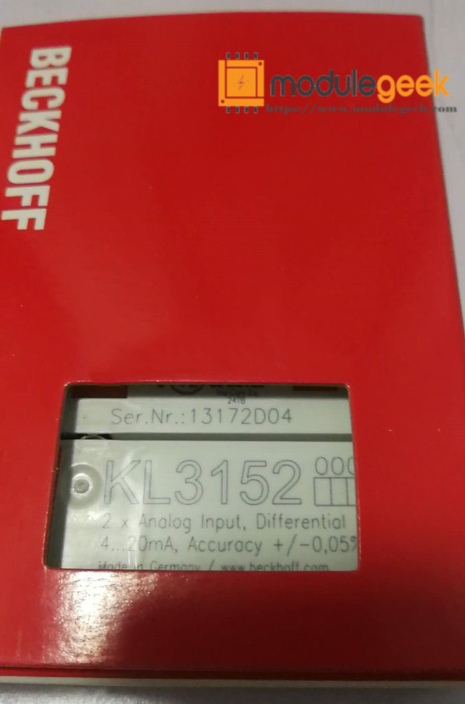 1PCS BECKHOFF KL3152 POWER SUPPLY MODULE  NEW 100%  Best price and quality assurance