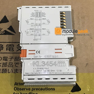 1PCS BECKHOFF KL3454 POWER SUPPLY MODULE  NEW 100%  Best price and quality assurance