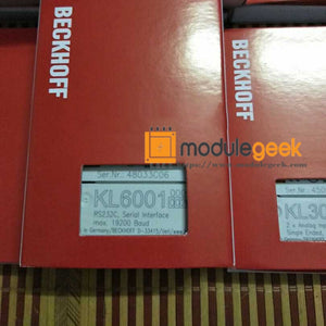 1PCS BECKHOFF KL6001-0020 POWER SUPPLY MODULE  NEW 100%  Best price and quality assurance