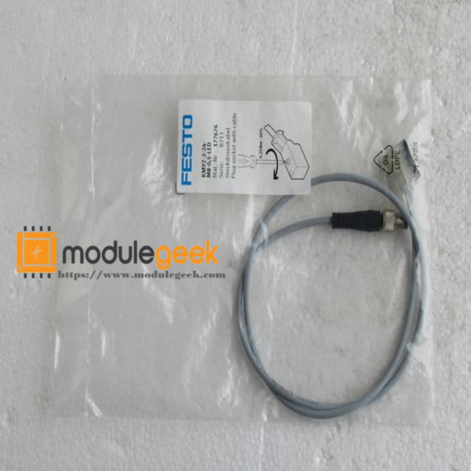 1PCS FESTO KMYZ-2-24-M8-0,5-LED 177676 POWER SUPPLY MODULE  NEW 100%  Best price and quality assurance