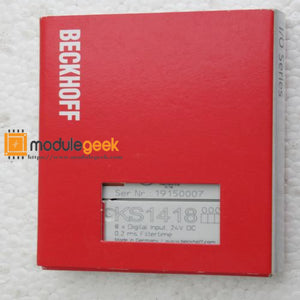 1PCS BECKHOFF KS1418 POWER SUPPLY MODULE  NEW 100%  Best price and quality assurance