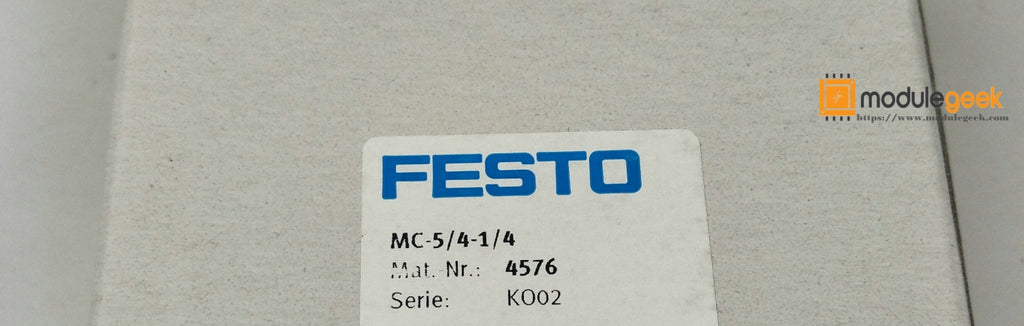 1PCS FESTO MC-5/4-1/4 4576 POWER SUPPLY MODULE  NEW 100%  Best price and quality assurance