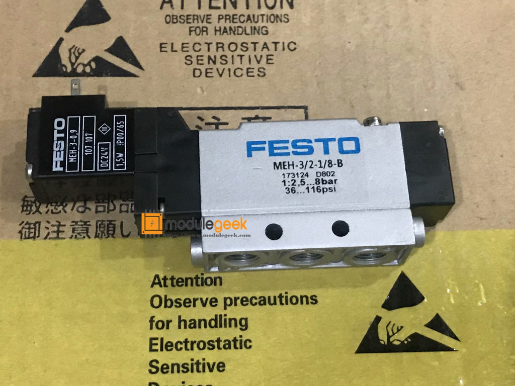 1PCS FESTO MEH-3/2-1/8-B 173124 POWER SUPPLY MODULE  NEW 100%  Best price and quality assurance