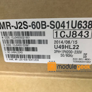 1PCS MITSUBISHI MR-J2S-60B-S041U638 POWER SUPPLY MODULE NEW 100%  Best price and quality assurance