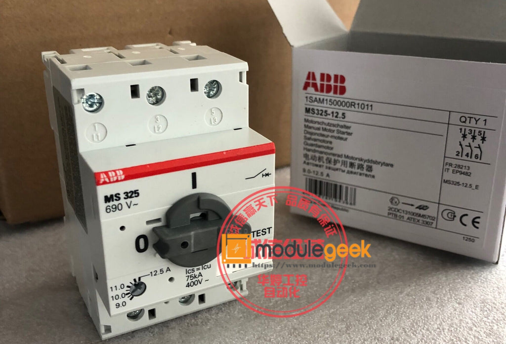 1PCS ABB MS325-12.5 POWER SUPPLY MODULE  NEW 100%  Best price and quality assurance