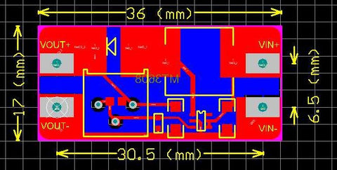 DC-DC boost module 2A boost board input 3V/5V to 5V/9V/12V/24V adjustable MT3608