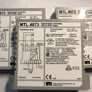1PCS MTL MTL-4073 POWER SUPPLY MODULE  NEW 100%  Best price and quality assurance