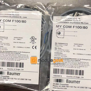 1PCS  BAUMER MY COM F100/80 POWER SUPPLY MODULE  NEW 100%  Best price and quality assurance