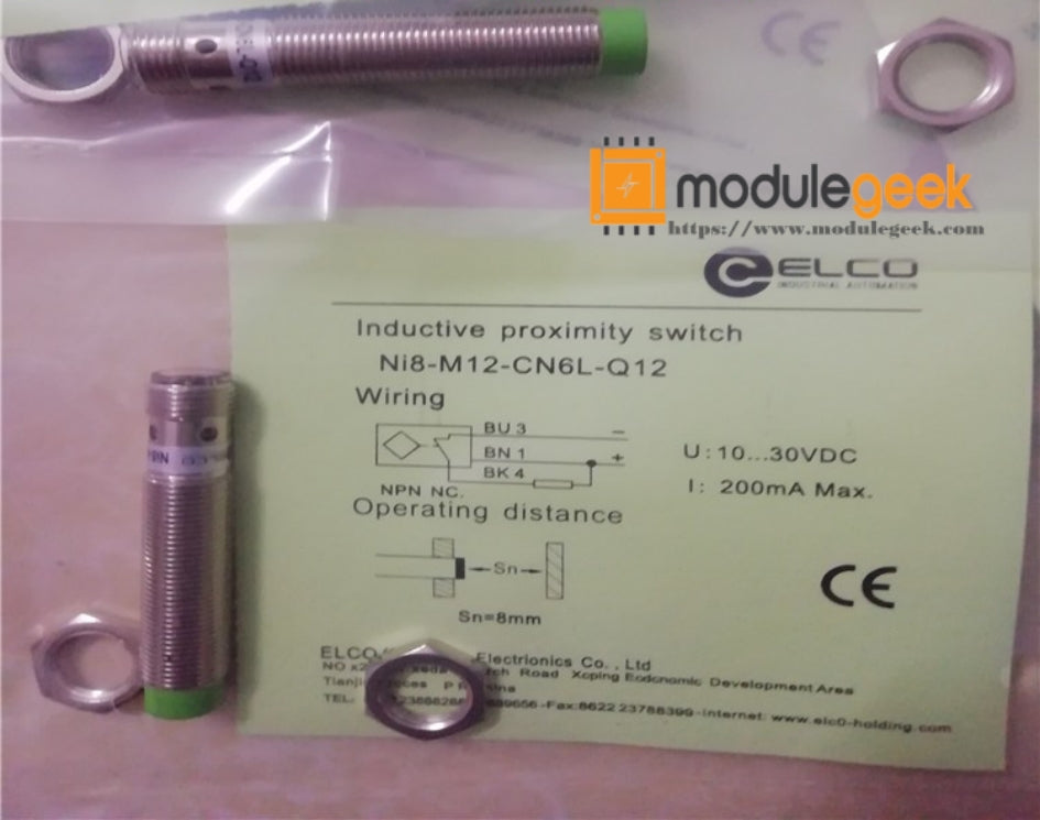 1PCS ELCO NI8-M12-CN6L-Q12 POWER SUPPLY MODULE  NEW 100%  Best price and quality assurance