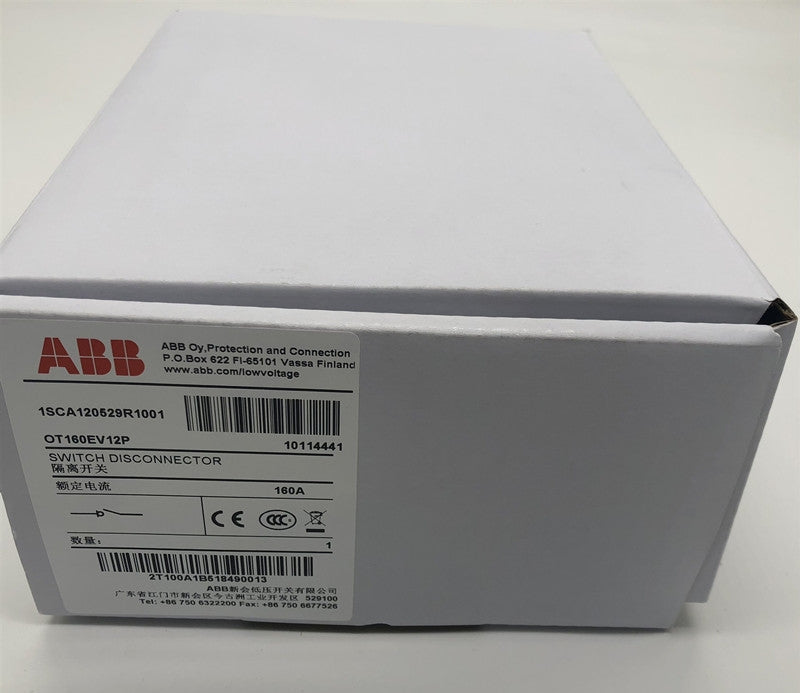 1PCS ABB OT160EV12P POWER SUPPLY MODULE NEW 100% Best price and quality assurance