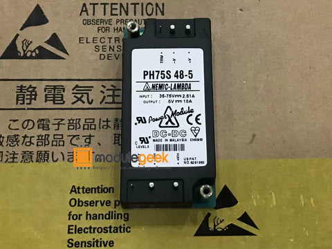 1PCS LAMBDA PH75S48-5 POWER SUPPLY MODULE NEW 100% Best price and quality assurance