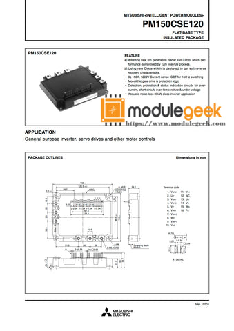 1PCS MITSUBISHI PM150CSE120 POWER SUPPLY MODULE NEW 100%  Best price and quality assurance