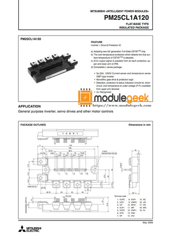 1PCS MITSUBISHI PM25CL1A120 POWER SUPPLY MODULE NEW 100%  Best price and quality assurance