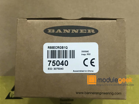 1PCS BANNER R58ECRGB1Q POWER SUPPLY MODULE NEW 100% Best price and quality assurance