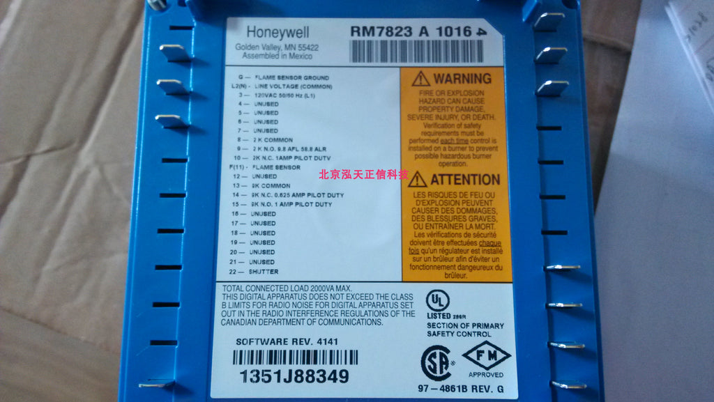 1PCS HONEYWELL RM7823-A-1016 POWER SUPPLY MODULE NEW 100% Best price and quality assurance