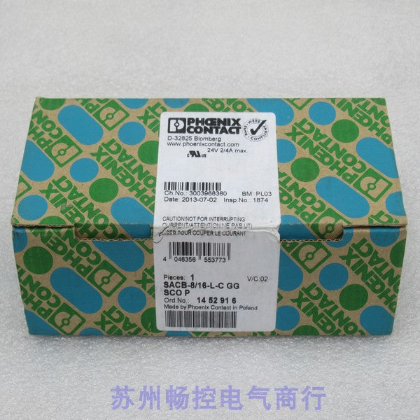 1PCS PHCENIX CONTACT SACB-8/16-L-C GG SCOP 1452916 POWER SUPPLY MODULE NEW 100% Best price and quality assurance