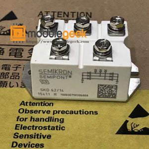 1PCS SEMIKRON SKD62/14 POWER SUPPLY MODULE NEW 100% Best price and quality assurance