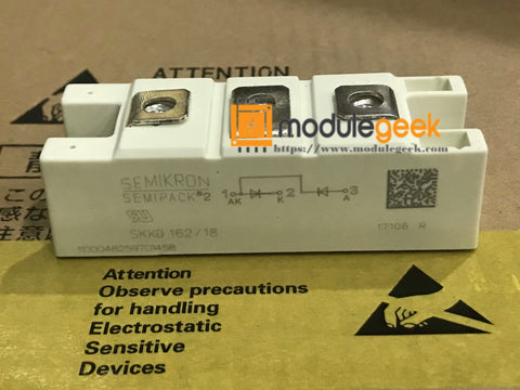 1PCS SEMIKRON SKKD162/18 POWER SUPPLY MODULE NEW 100% Best price and quality assurance