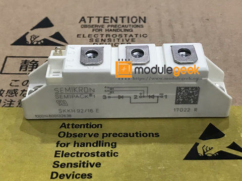 1PCS SEMIKRON SKKH92/16E POWER SUPPLY MODULE NEW 100% Best price and quality assurance
