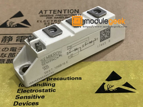 1PCS SEMIKRON SKKT106B16E POWER SUPPLY MODULE NEW 100% Best price and quality assurance
