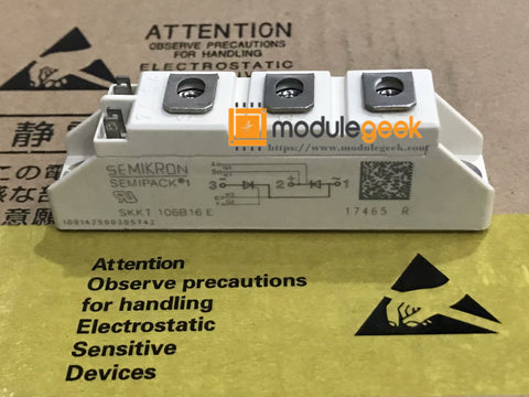 1PCS SEMIKRON SKKT106B16E POWER SUPPLY MODULE NEW 100% Best price and quality assurance