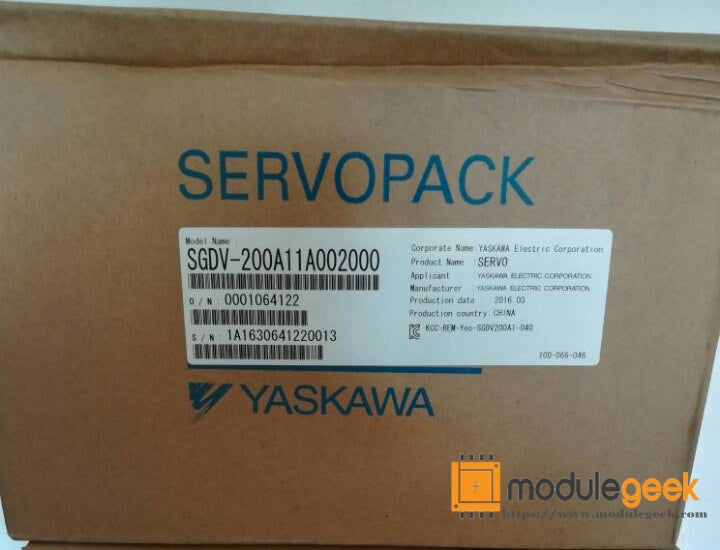 1PCS YASKAWA SGDV-200A11A002000 POWER SUPPLY MODULE NEW 100% Best price and quality assurance